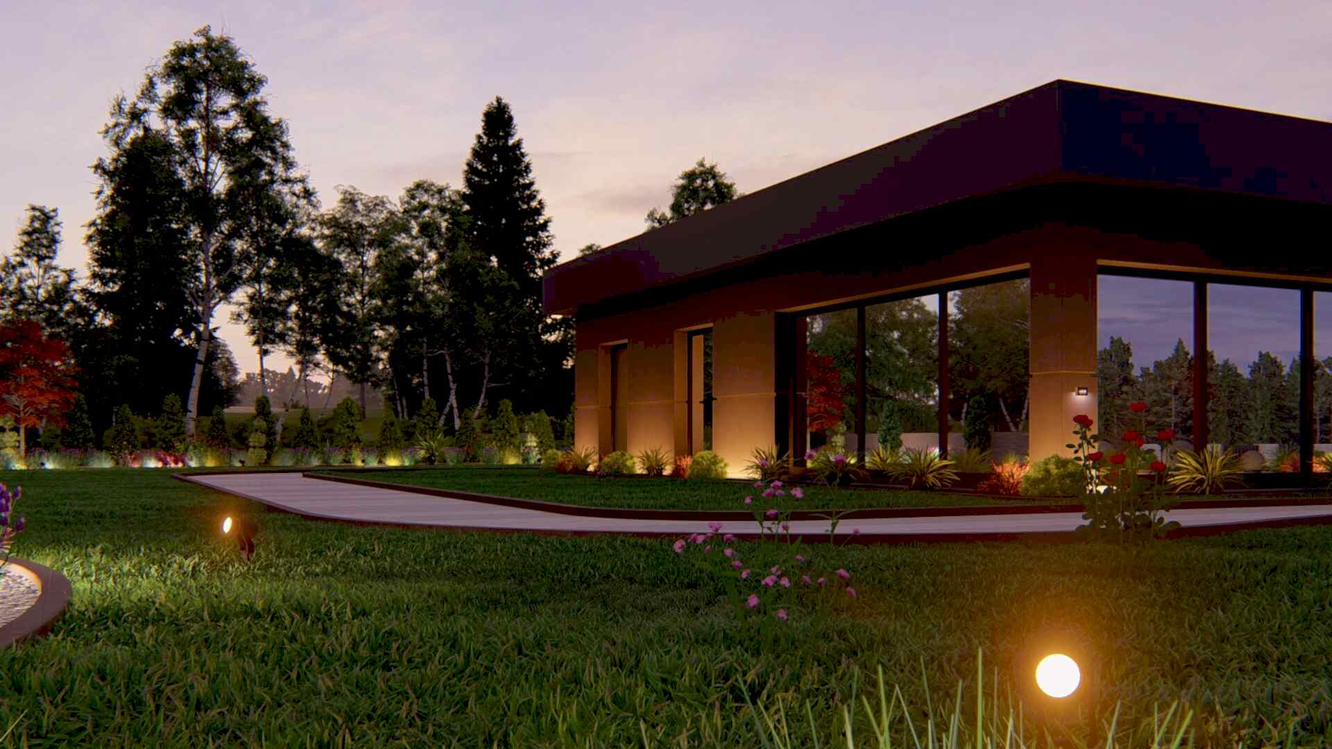 Tuna Avm Satış Ofisi Peyzaj